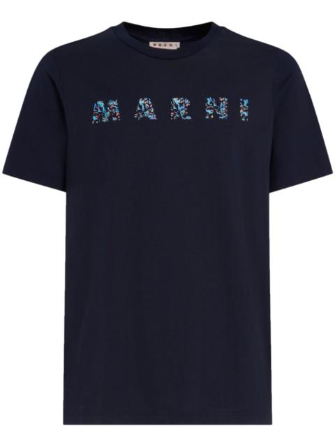 Marni logo-print cotton T-shirt