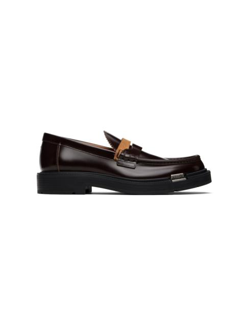 Maison Margiela Brown Décortiqué Loafers