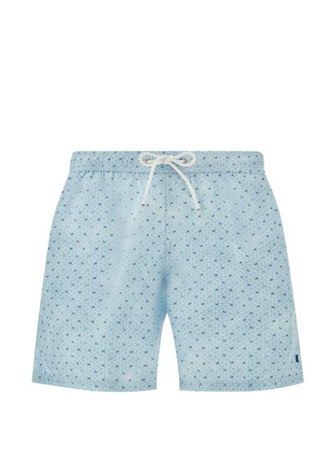 Paul & Shark shark-print swim shorts