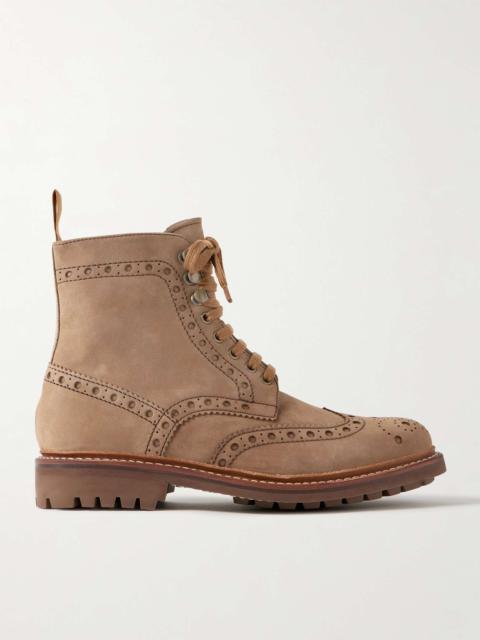 Grenson Fred Nubuck Brouge Boots