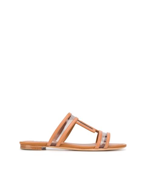 Tod's flat leather sandals