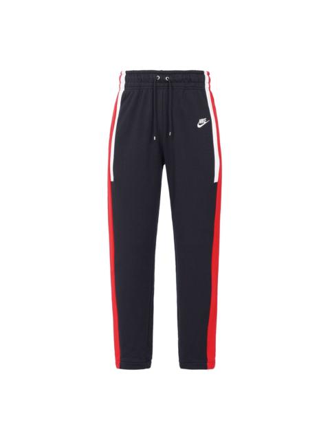 Nike Men's Nike Retro Splicing Knit Sports Pants/Trousers/Joggers Black AQ2101-010