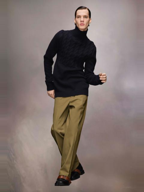 Maison Margiela High-neck Virgin Wool Sweater