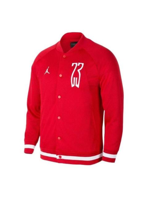 Jordan Air Jordan 14 Retro Last Shot Mesh Bomber Jacket 'Red White' AQ0617-687