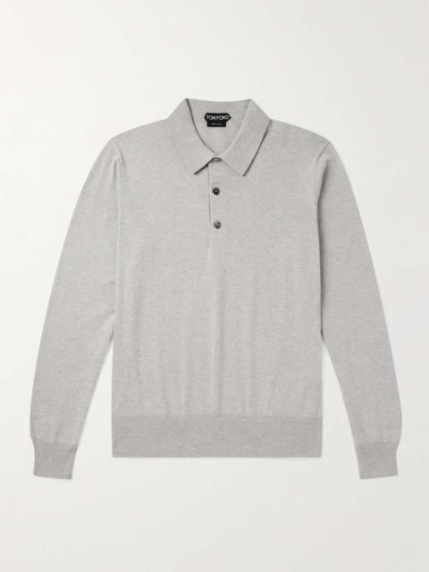 Slim-Fit Cotton Polo Shirt
