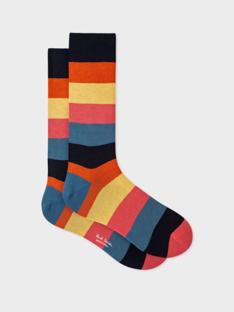 'Artist Stripe' Block Socks