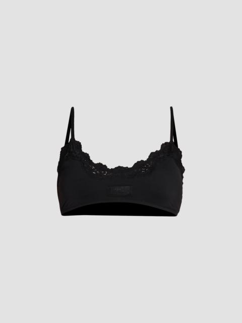 Moschino Women's Lace Bandeau Bra - Black