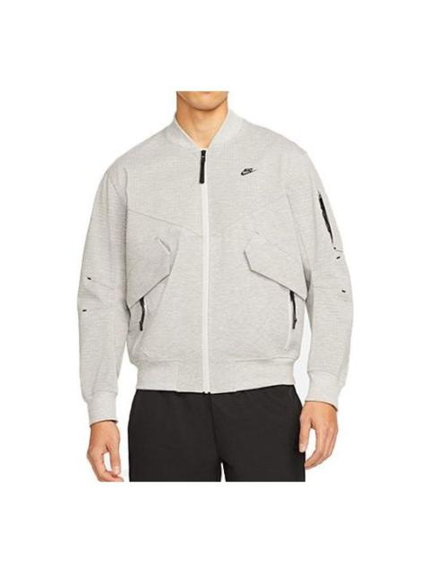 Men's Nike Sportswear Storm-fit Tech Pack Unlined Loose Zipper Jacket Gray DM5502-034