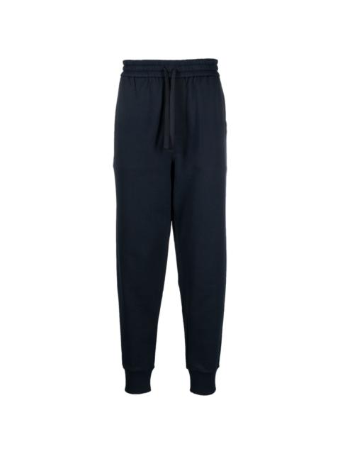 Pegaso-embroidered jersey track pants