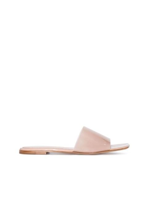 Gianvito Rossi semi-transparent flat sandals