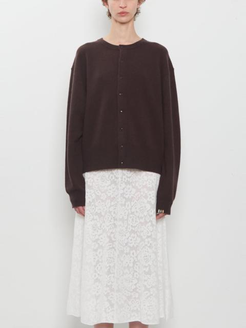 extreme cashmere n°436 Luce Cashmere Button Up Cardigan