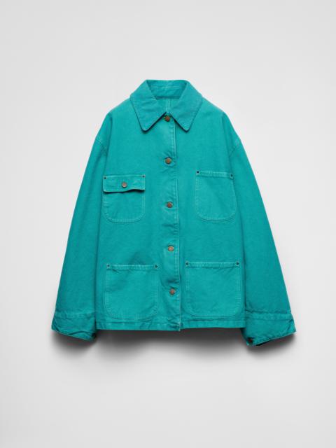 Prada Canvas trucker jacket