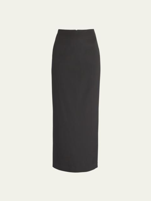 The Row Bartellette Long Viscose Skirt