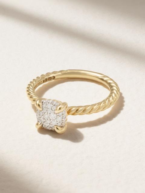 DAVID YURMAN Chatelaine 18-karat gold diamond ring Gold