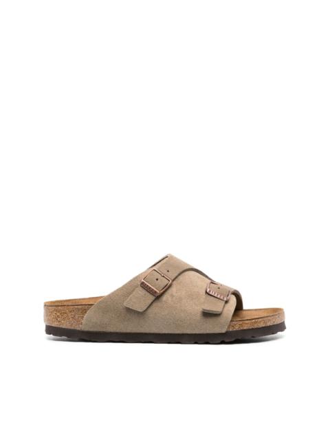 BIRKENSTOCK Zurich suede slides