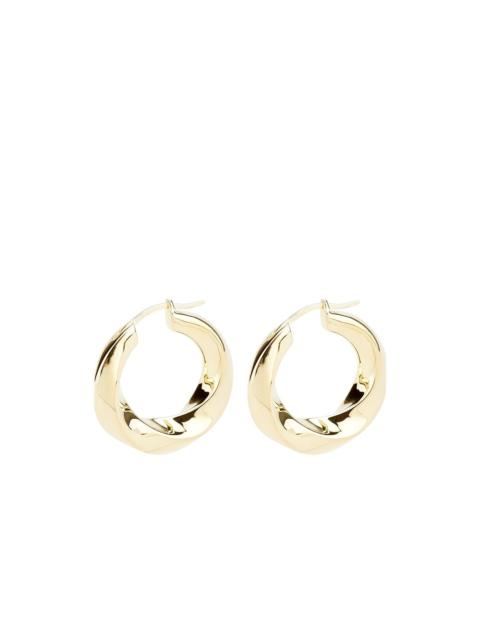 TOM WOOD Infinity hoop earrings