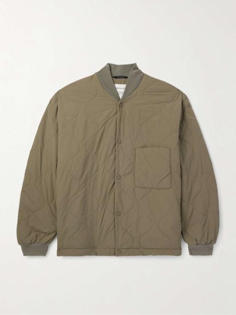 Amaru Quilted Shell Bomber Jacket