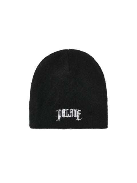 PALACE OLDE ENGLISH FURRY NEIN CUFF BEANIE BLACK