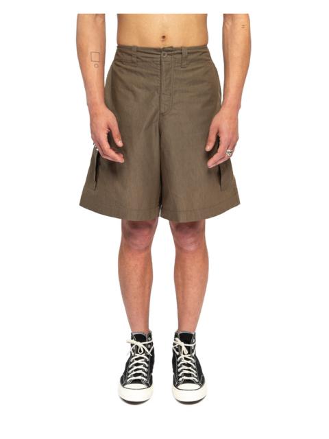 Our Legacy Trekking Cargo Shorts Army Green Cotton Ripstop
