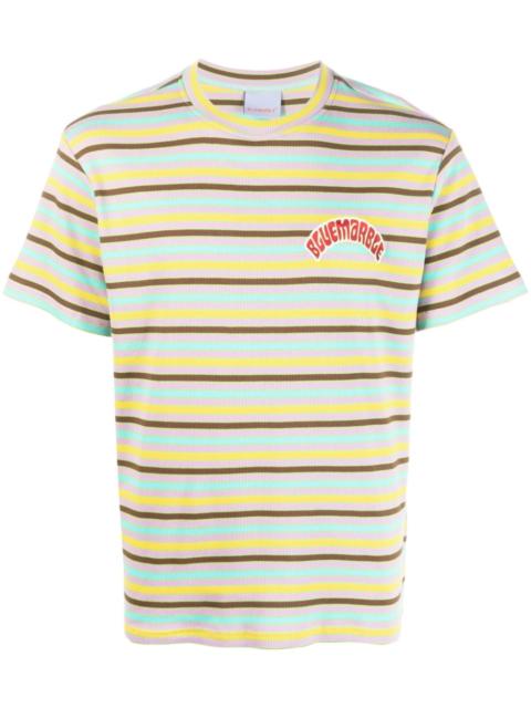 striped cotton T-shirt