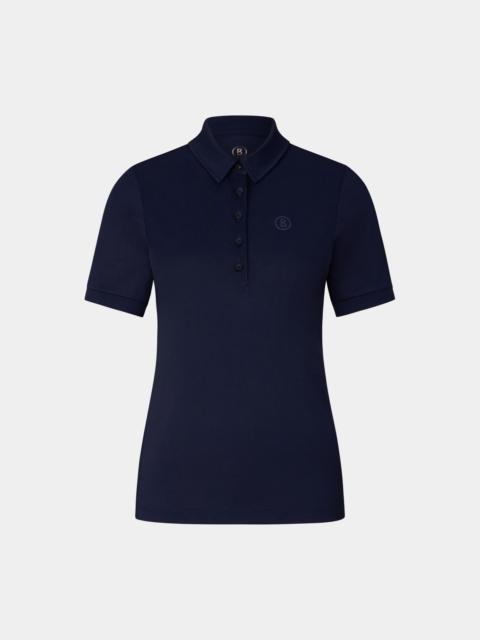 BOGNER Danielle functional polo shirt in Navy blue