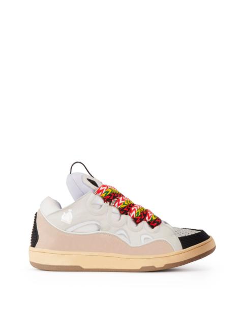 Lanvin LEATHER CURB SNEAKERS