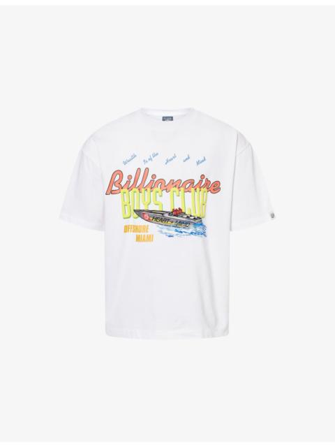BILLIONAIRE BOYS CLUB Horizon Oversized Cotton-Jersey T-Shirt