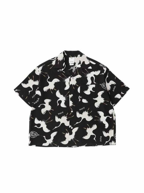 visvim CROSBY SHIRT S/S HIKAKU BLACK