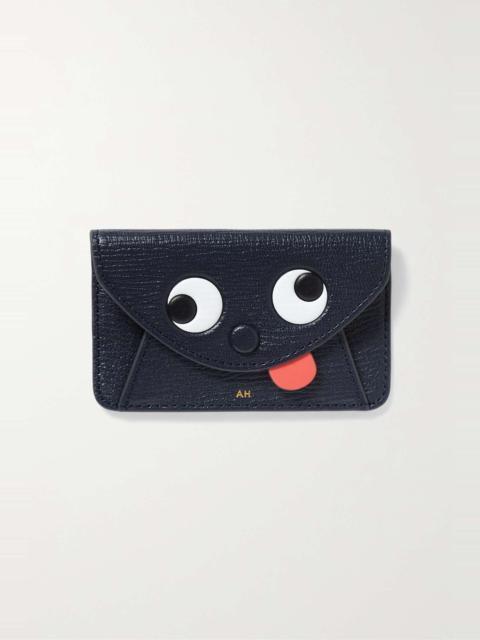 Anya Hindmarch Zany textured-leather cardholder sticker