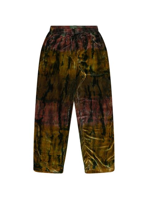 DENIM TEARS Velour Drawstring Pant "Multi" DT709