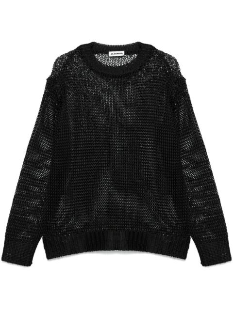 Jil Sander open-knit sweater
