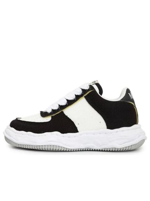 Maison MIHARAYASUHIRO Maison MIHARA YASUHIRO Wayne OG Sole Canvas Low 'Black White' A14FW731-BLKWHT