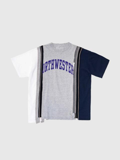 NEEDLES REBUILD BY NEEDLES 7 CUTS WIDE COLLEGE T-SHIRT