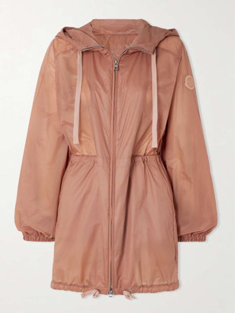 Airelle ripstop hooded jacket