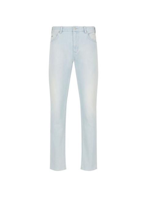 J16 low-rise slim jeans