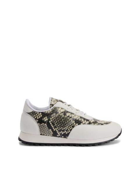 Jimi Running python-print sneakers