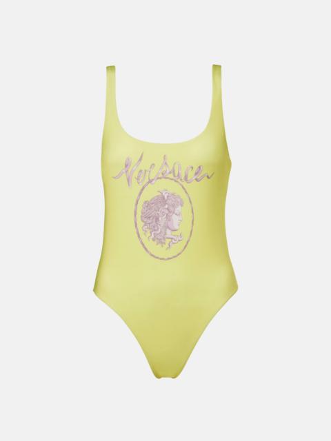 VERSACE Medusa printed swimsuit