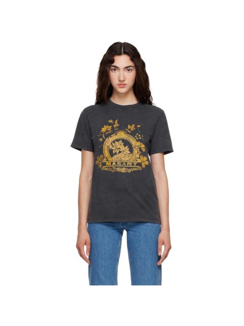 Isabel Marant Étoile Black Zewel T-shirt