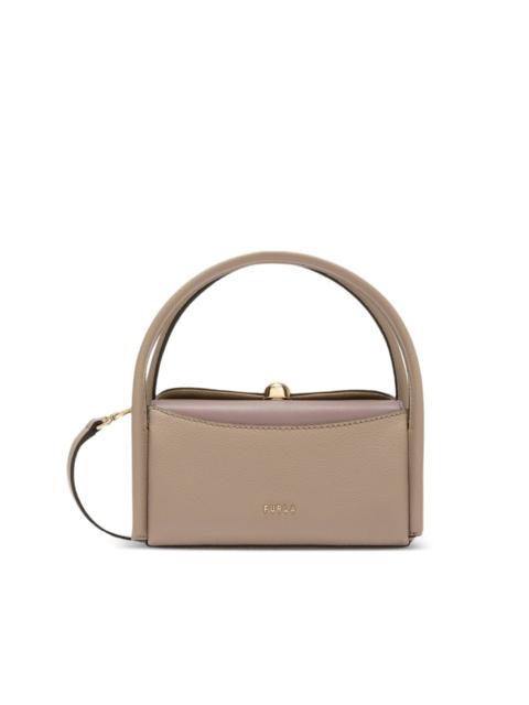 FURLA square nicole mini boston tote bag