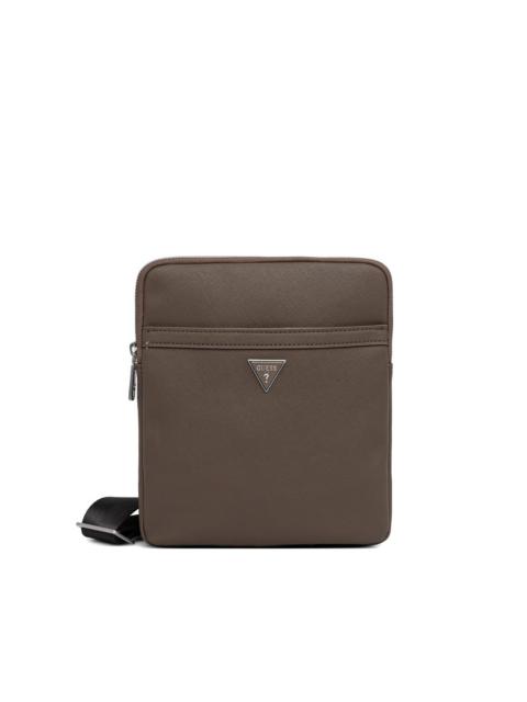 GUESS USA Certosa logo-plaque messenger bag