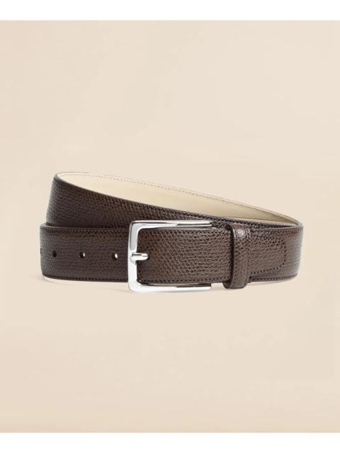 Brooks Brothers 1818 Textured Leather Belt