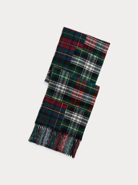Polo Ralph Lauren Patchwork Plaid Wool-Blend Scarf