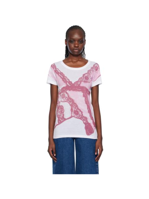 VAILLANT White Graphic T-Shirt