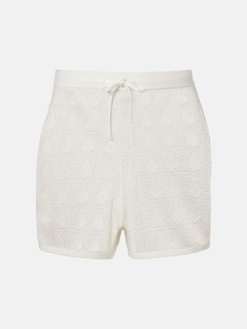 Loulou de Saison Cortes knitted shorts