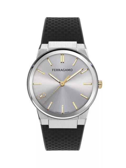 FERRAGAMO Infinity Sapphire Watch, 41mm