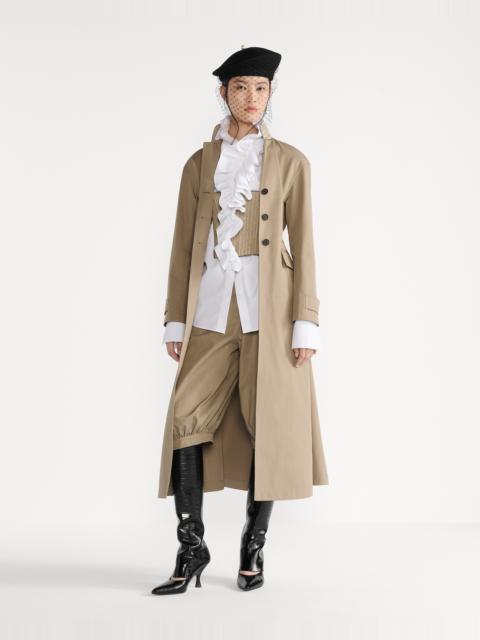 Dior Trench Coat with Integrated Corset