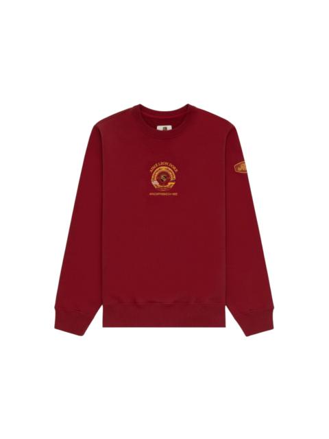 AIMÉ LEON DORE Aime Leon Dore x Porsche 993 Turbo Embroidered Crewneck Sweatshirt Merlot