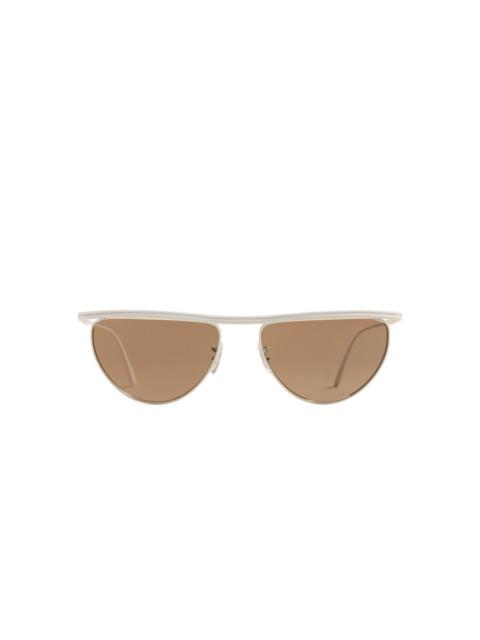 KHAITE browline sunglasses