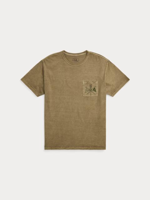 RRL by Ralph Lauren Garment-Dyed Jersey Graphic T-Shirt