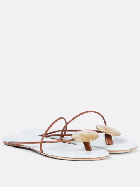 CHRISTOPHER ESBER Doma embellished leather sandals